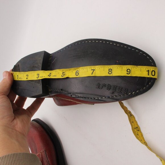 PS Kaufman Men’s 5 Women’s 6.5 Desert Distressed Boots Handmade Leather Mexico - Picture 11 of 13